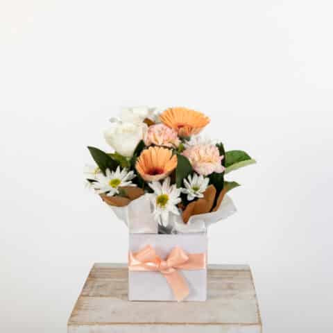 Peach Themed Arrangement