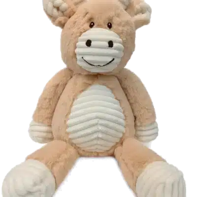 Apricot Plush Cow